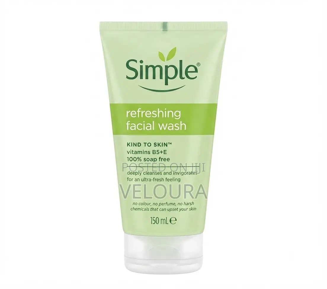 Simple Refreshing Facial Wash Gel