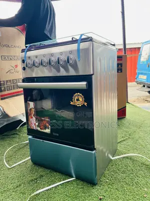 Get a New Sliver New Line Gas Cooker Oven Grill 4 50/60