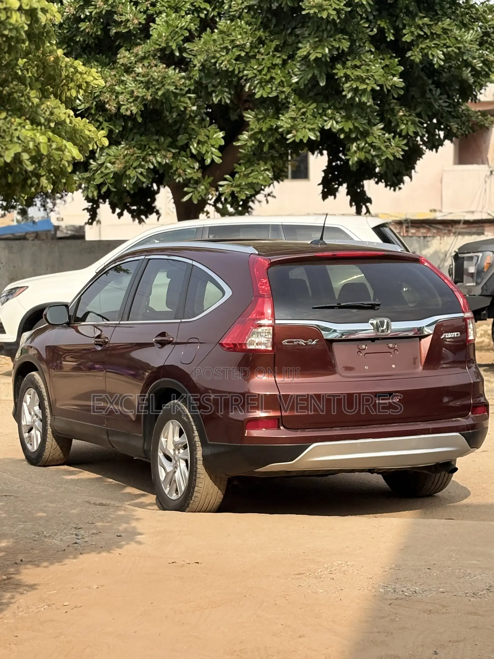 Honda CR-V EX-L w/Navigation 4dr SUV AWD (2.4L 4cyl CVT) 2015 Burgundy