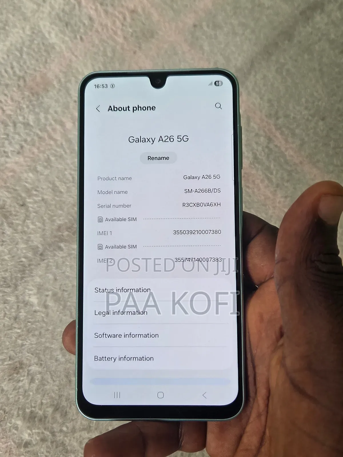 New Samsung Galaxy A36 128 GB