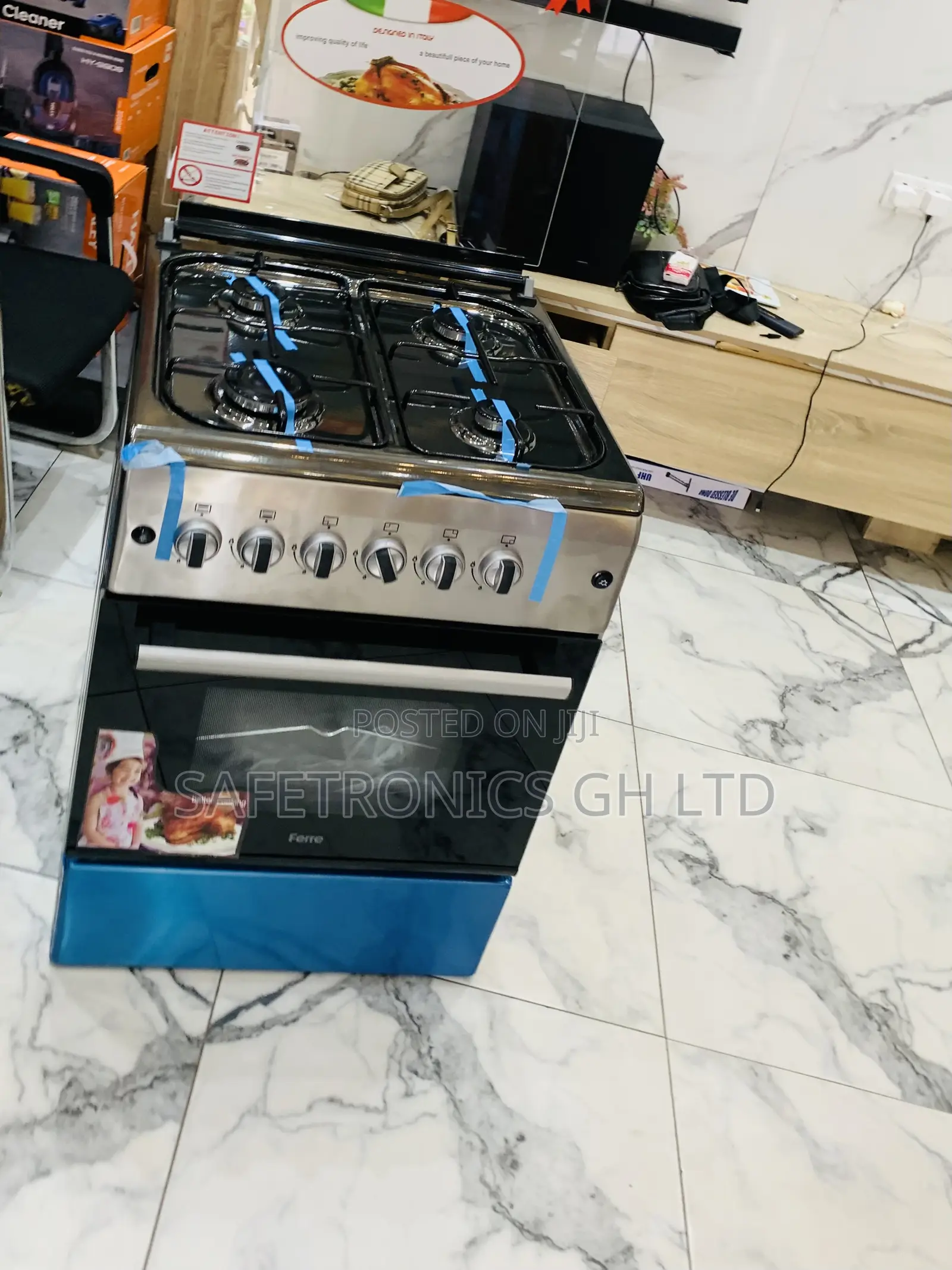 Zealous Fast Volcano 50x60 (New Line) Freestanding Gas Cooker