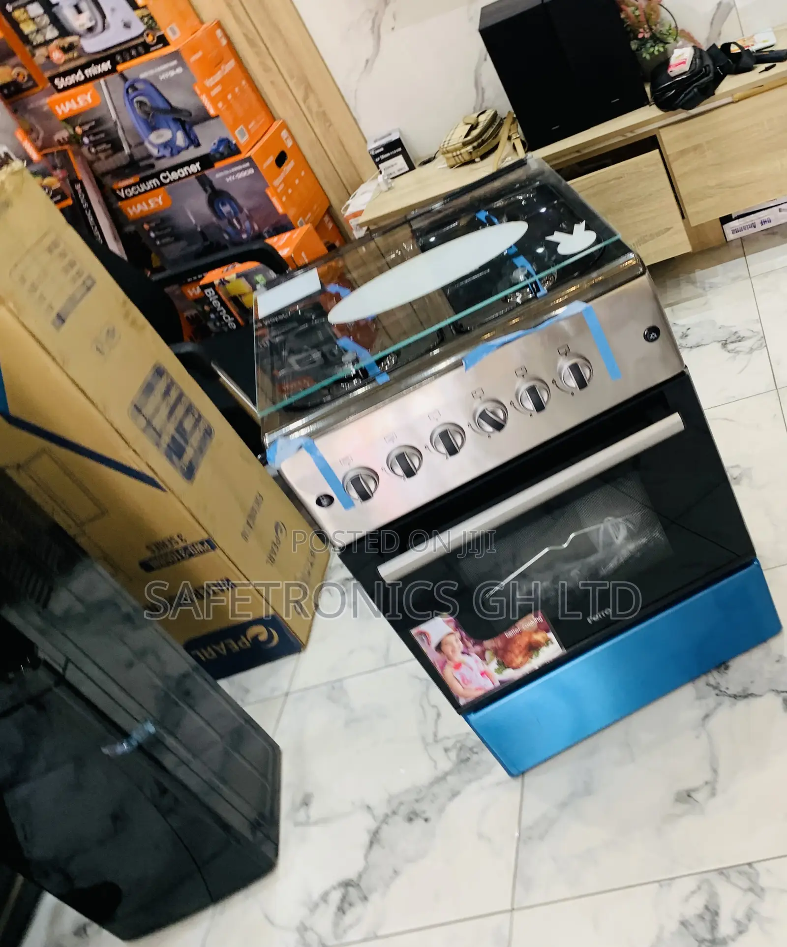 Zealous Fast Volcano 50x60 (New Line) Freestanding Gas Cooker