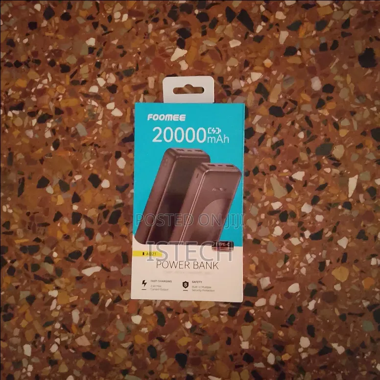 Foomee 20000mAh Fast Charging Power Bank (Model AB21) - Brand New