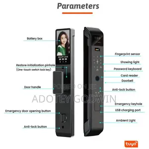 Tuya Facial Recognition Smart Lock