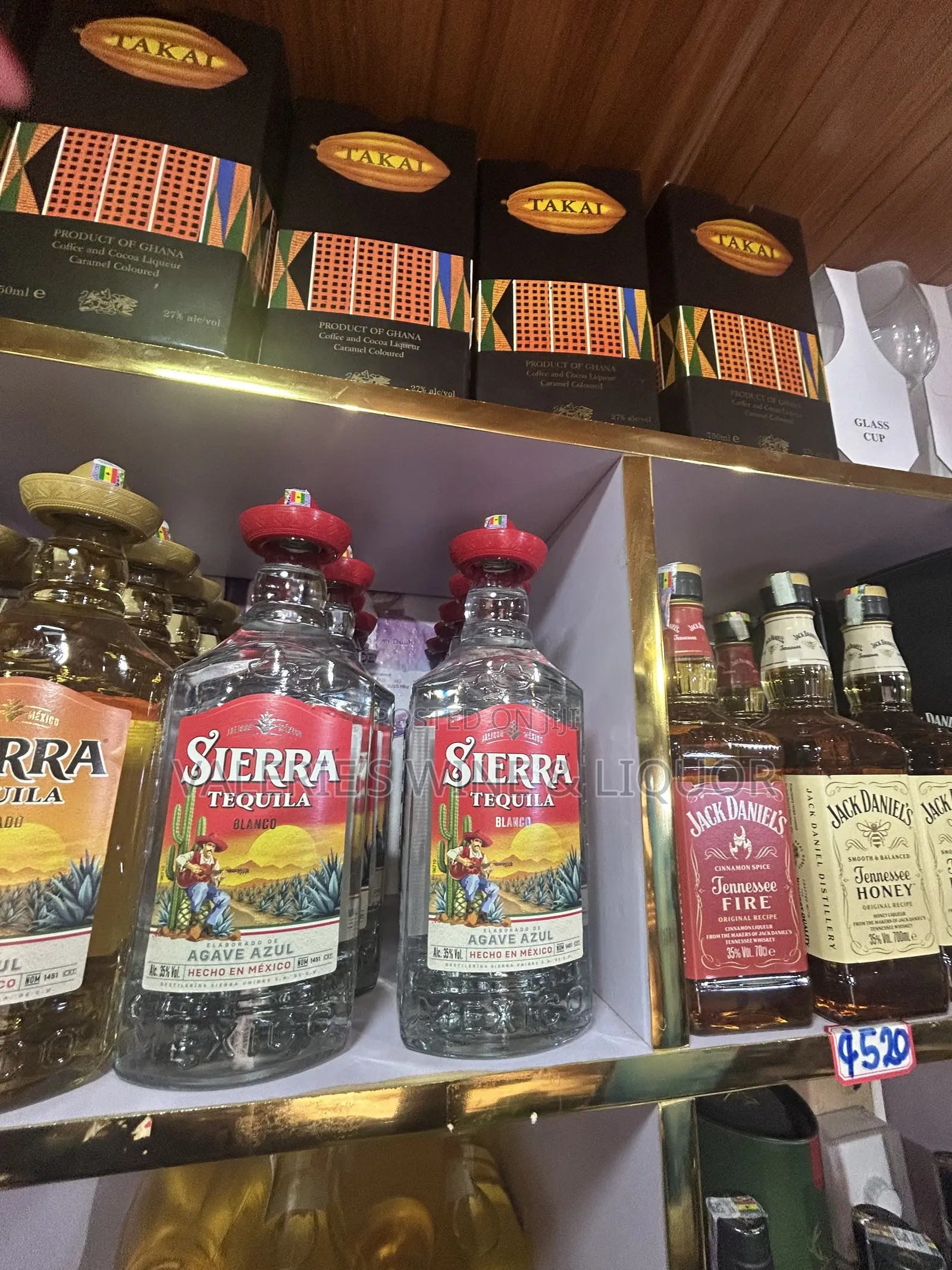 Sierra Tequila Blanco -Agave Azul
