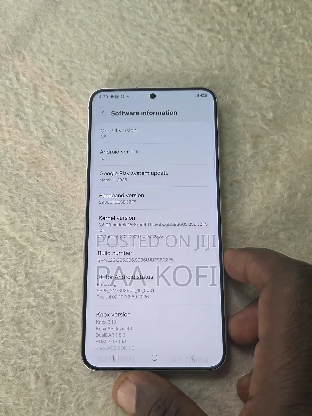 Samsung Galaxy S25+ 512 GB Silver