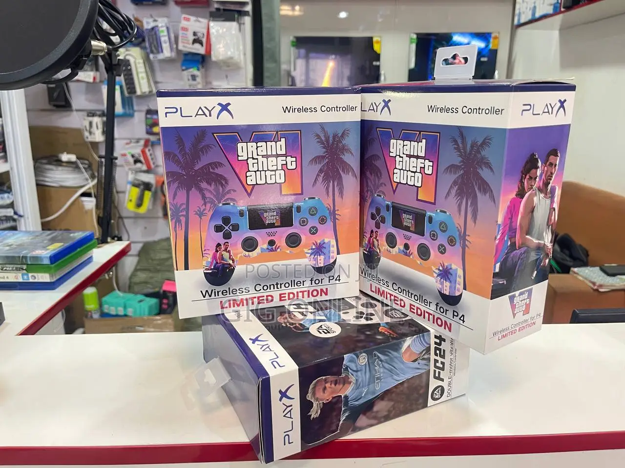 Customised Play X Ps4 Controllers