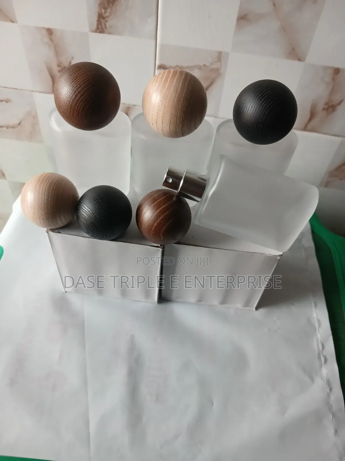 30ml Empty Frost Bottle Wooden Cap
