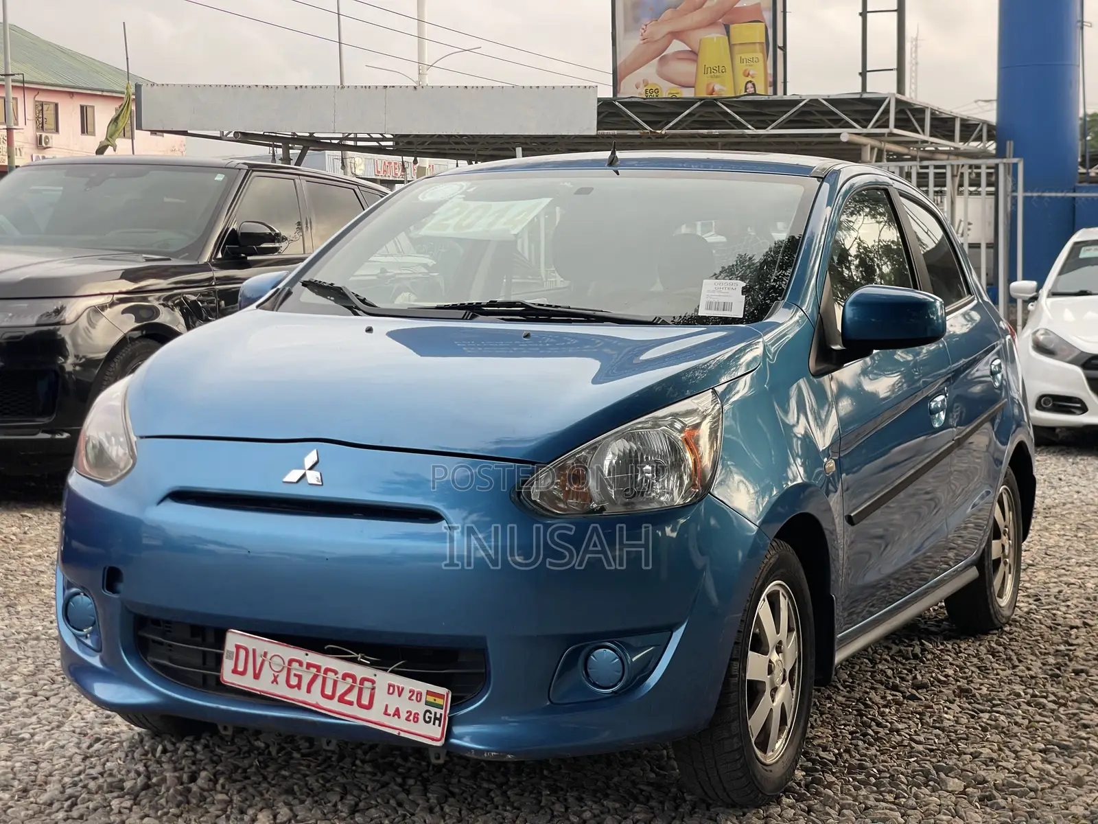 Mitsubishi Mirage DE 4dr Hatchback (1.2L 3cyl 5M) 2014 Blue