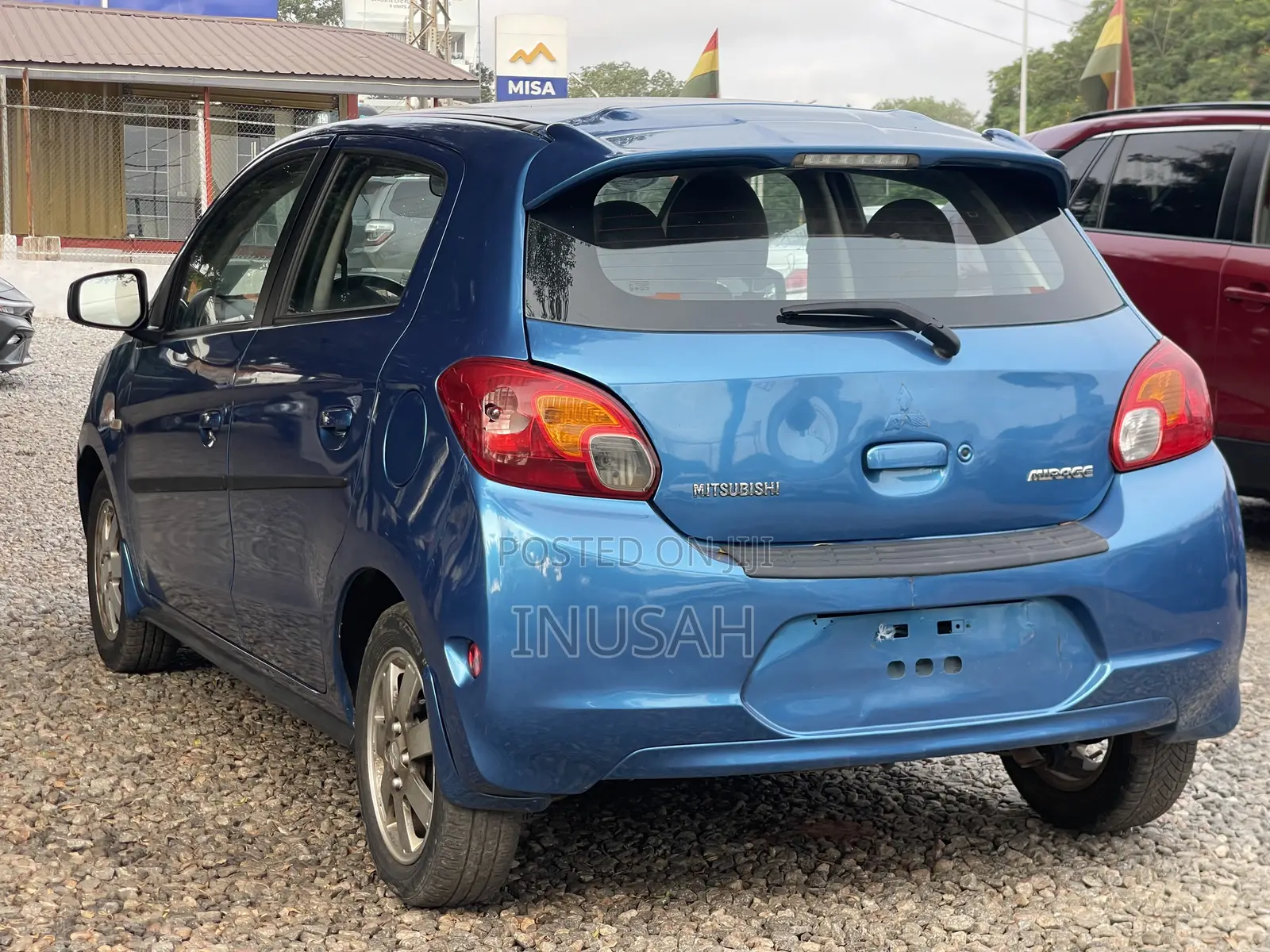 Mitsubishi Mirage DE 4dr Hatchback (1.2L 3cyl 5M) 2014 Blue