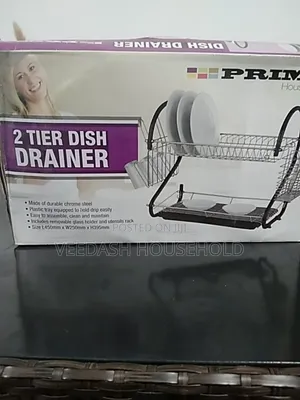 2 Tier Dish Drainer