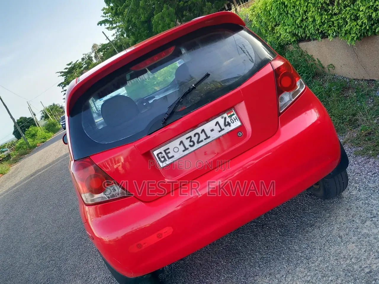 Chevrolet Aveo 2008 Red