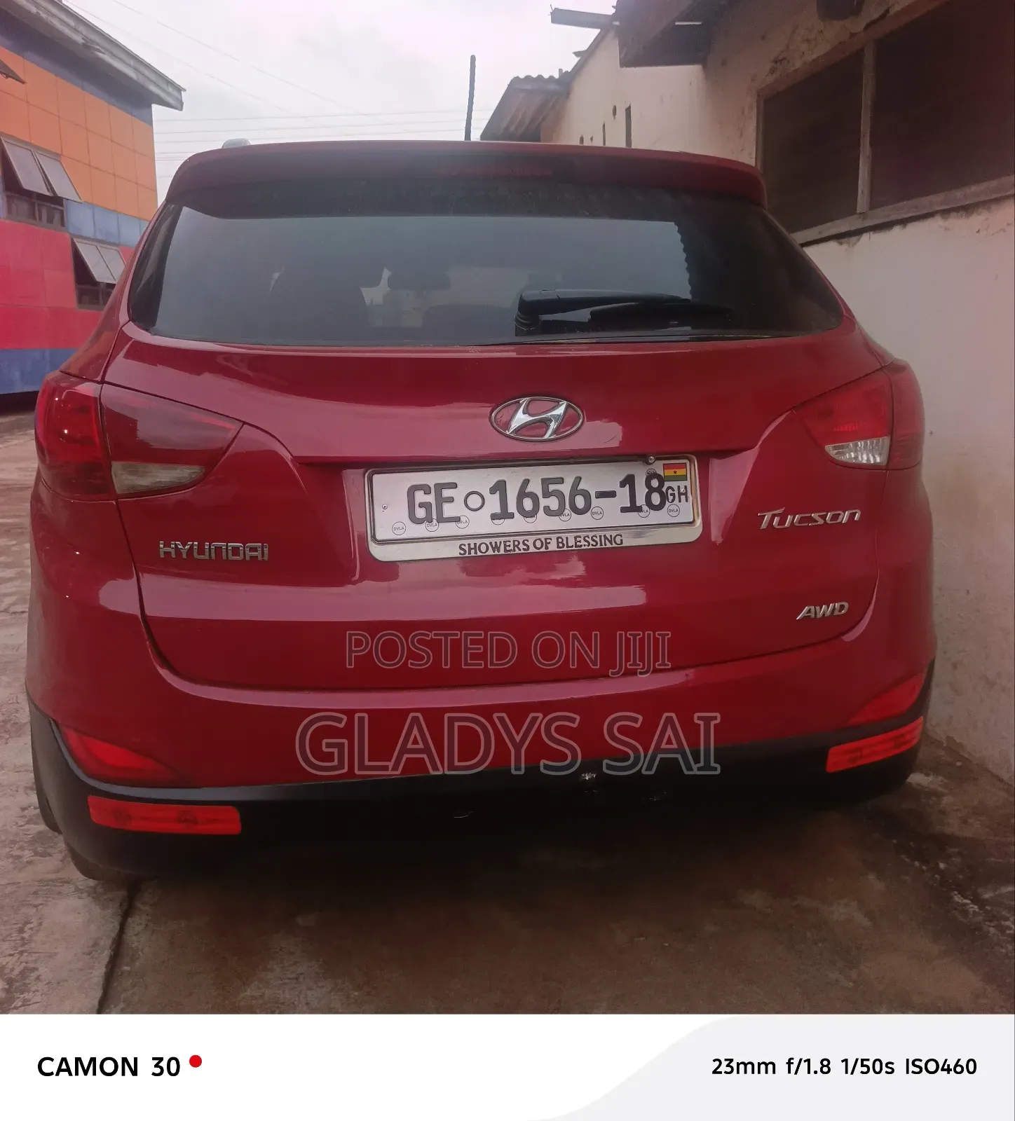 Hyundai Tucson 2015 Red