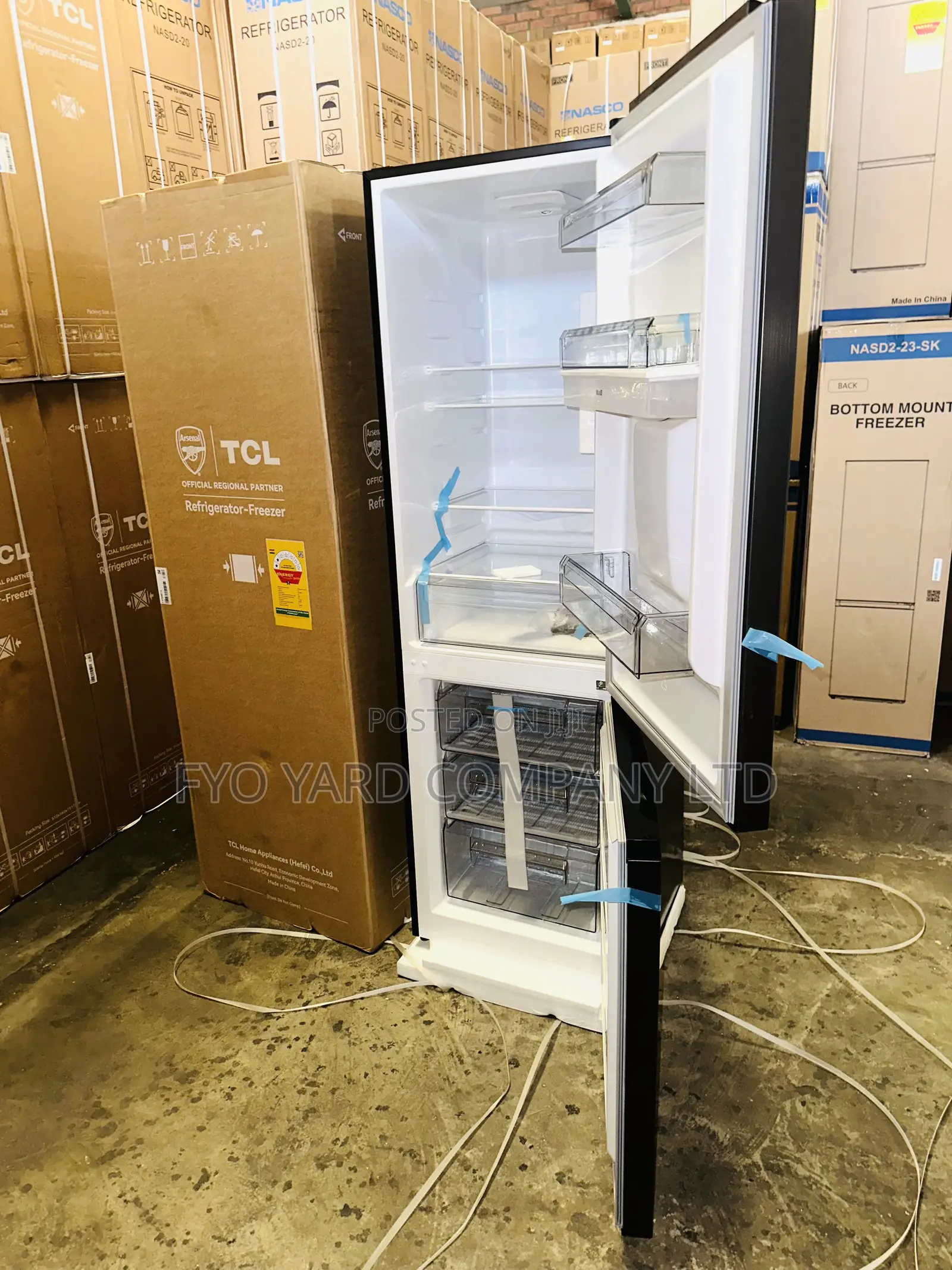 Twin ECO Inverter TCL 309Liters Storage Refrigerator With Dispenser