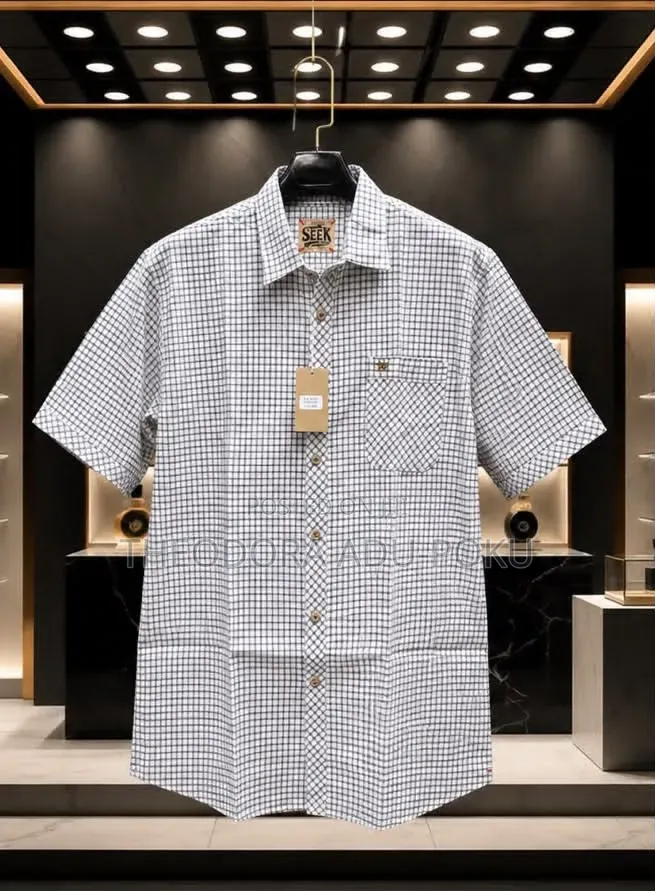 Men Plus Sizes Short Sleeves Shirts