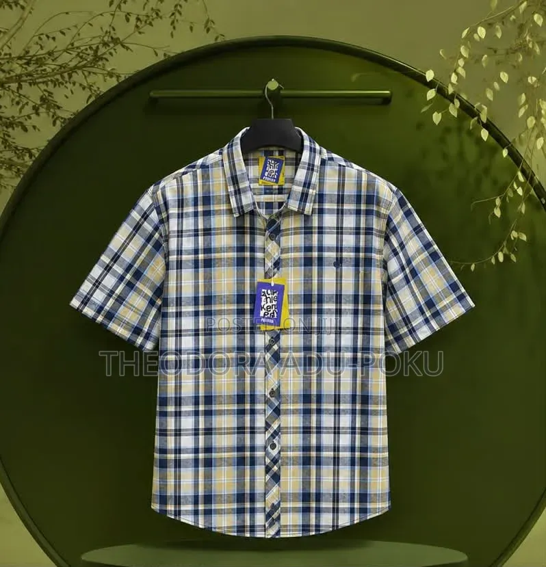 Men Plus Sizes Short Sleeves Shirts