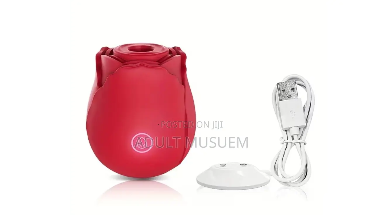 Rose Sucker Sex Toy Clitoral Vibrator for Woman