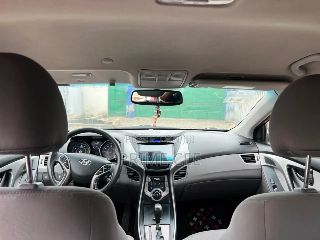 Hyundai Elantra 2013 Red