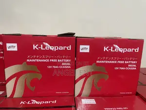 K-Leopard 12 Plates 12V 70Ah Car Batteries : Free Delivery in Kumasi