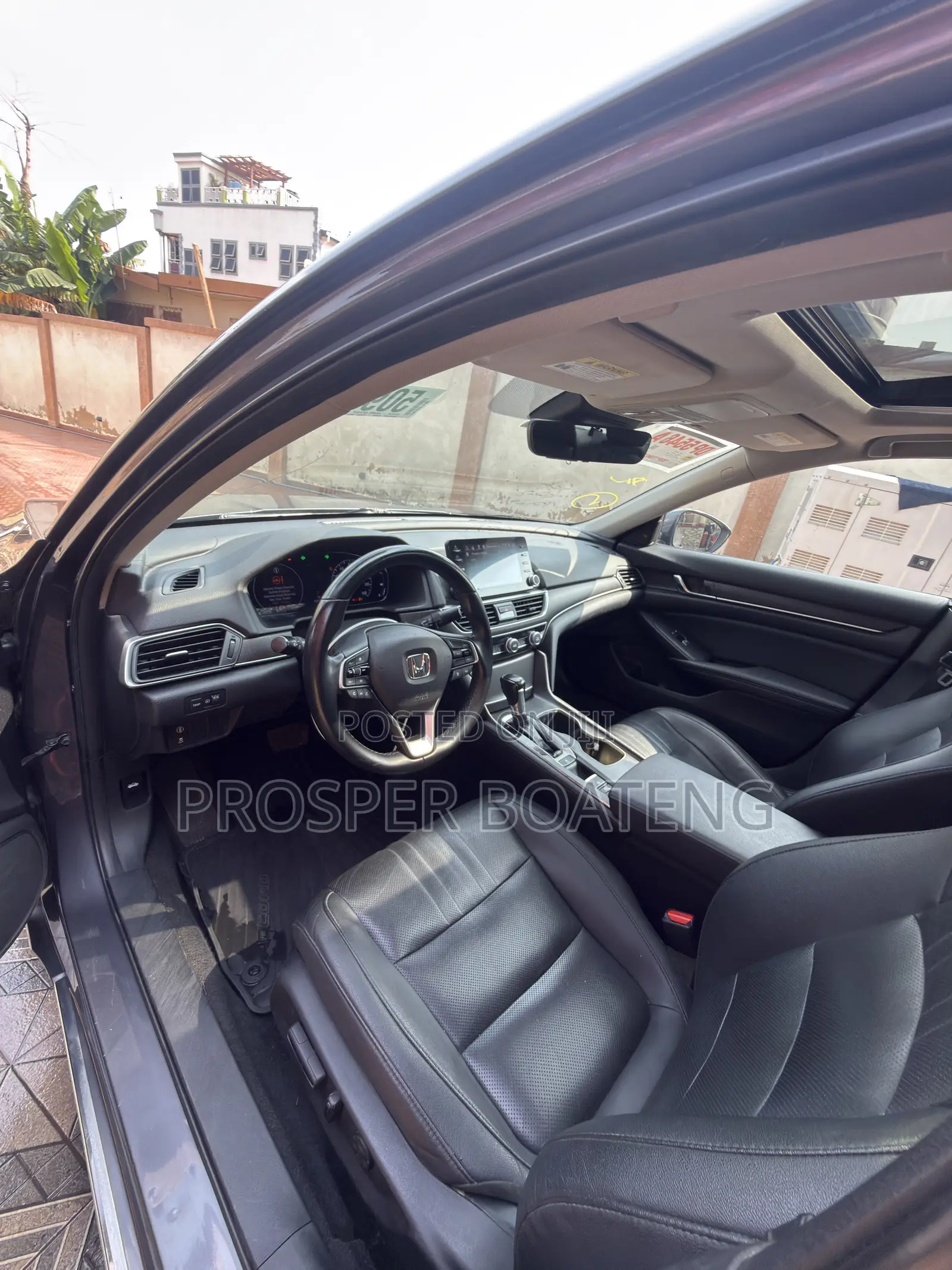 Honda Accord EX-L (1.5L 4cyl Turbo CVT) 2019 Gray