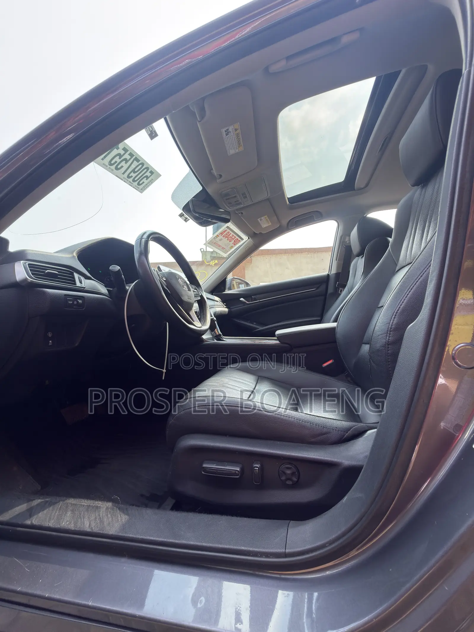 Honda Accord EX-L (1.5L 4cyl Turbo CVT) 2019 Gray