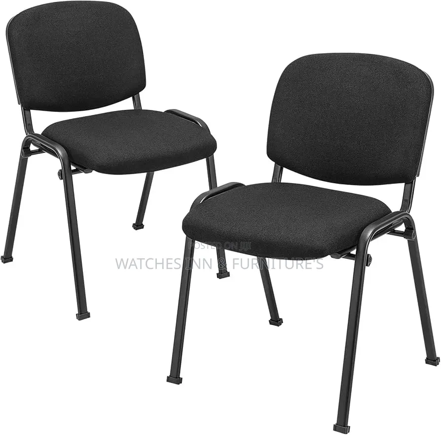 Durable Conference Stackable Chair Black Frame