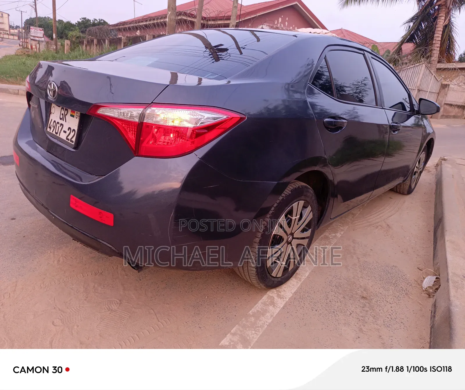 Toyota Corolla 2015 Blue