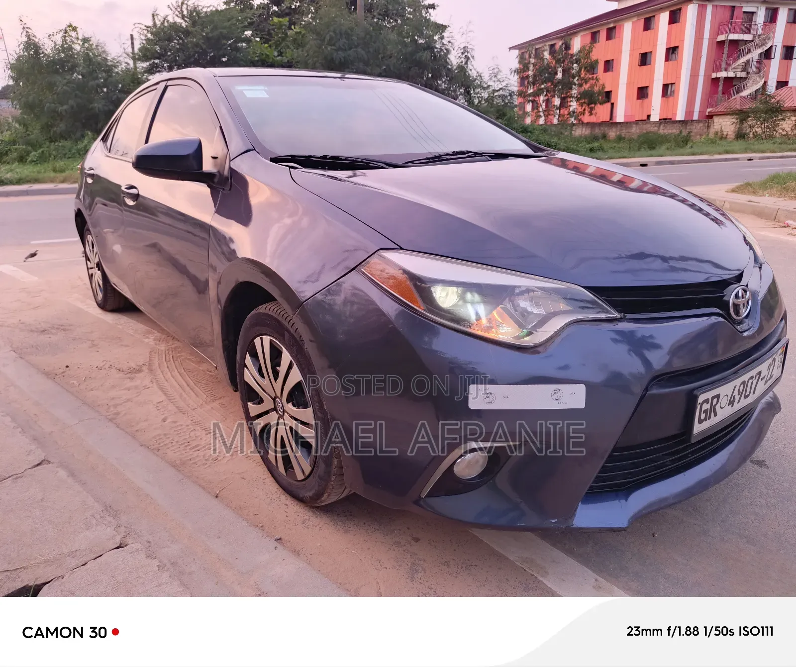 Toyota Corolla 2015 Blue