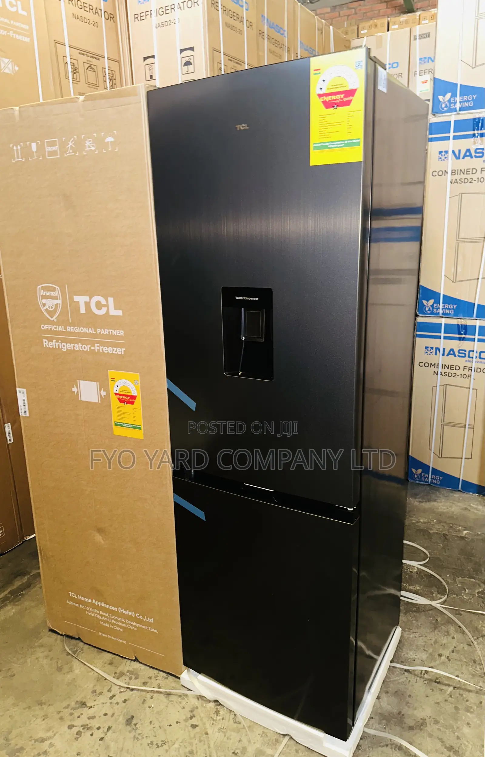 Upgrade Your Kitchen With TCL Fridge 309liters Size Refrigerator