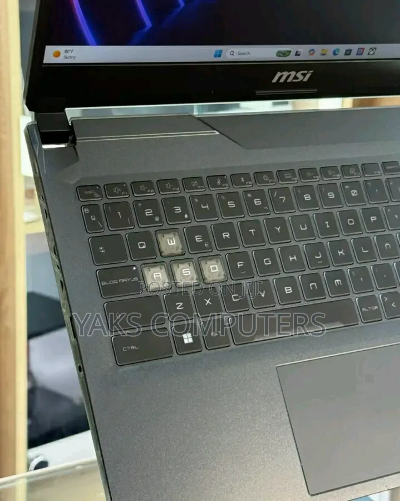 New Laptop MSI Katana 15 16GB Intel Core i7 SSD 512GB