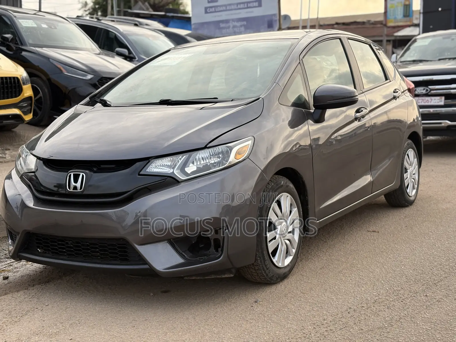 Honda Fit 2015 Gray