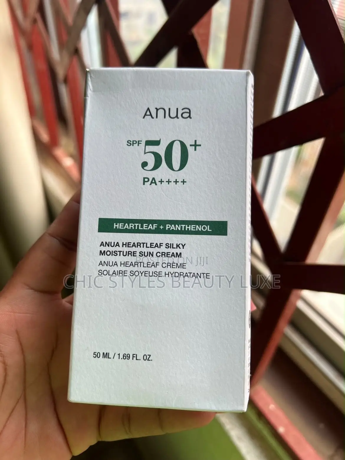 Anua Heartleaf Silky Moisture Sun Cream