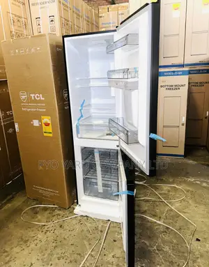 Modern Made TCL Double Door 309liters Fridge Comes Wit Dispenser