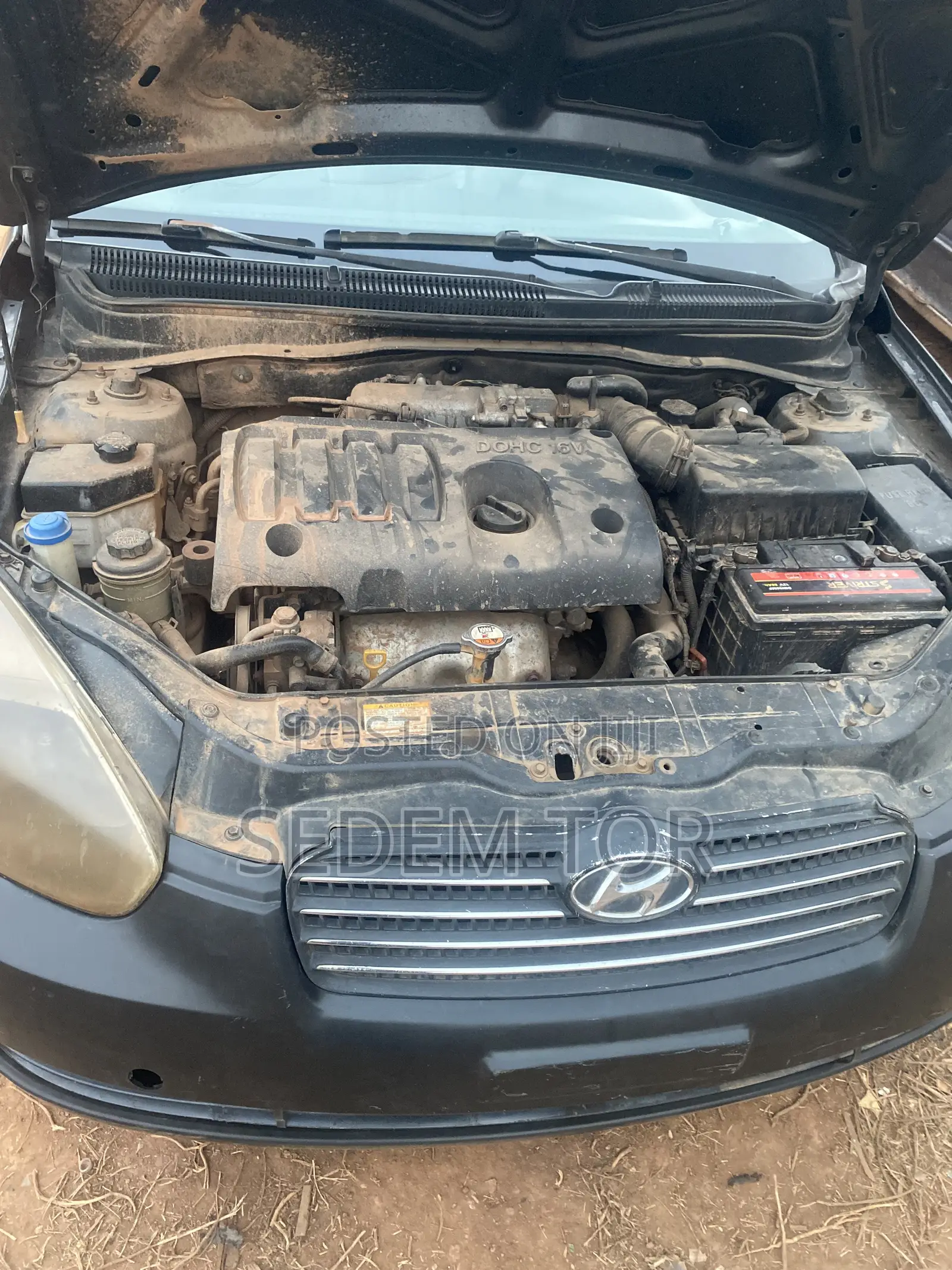 Hyundai Accent 2009 Gray