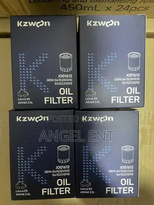Toyota Highlander Oil Filters Available (Free Delivery in Kumasi)