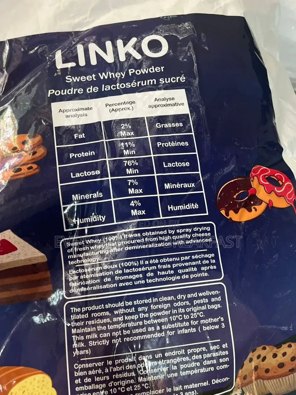 Linko Sweet Whey Powder