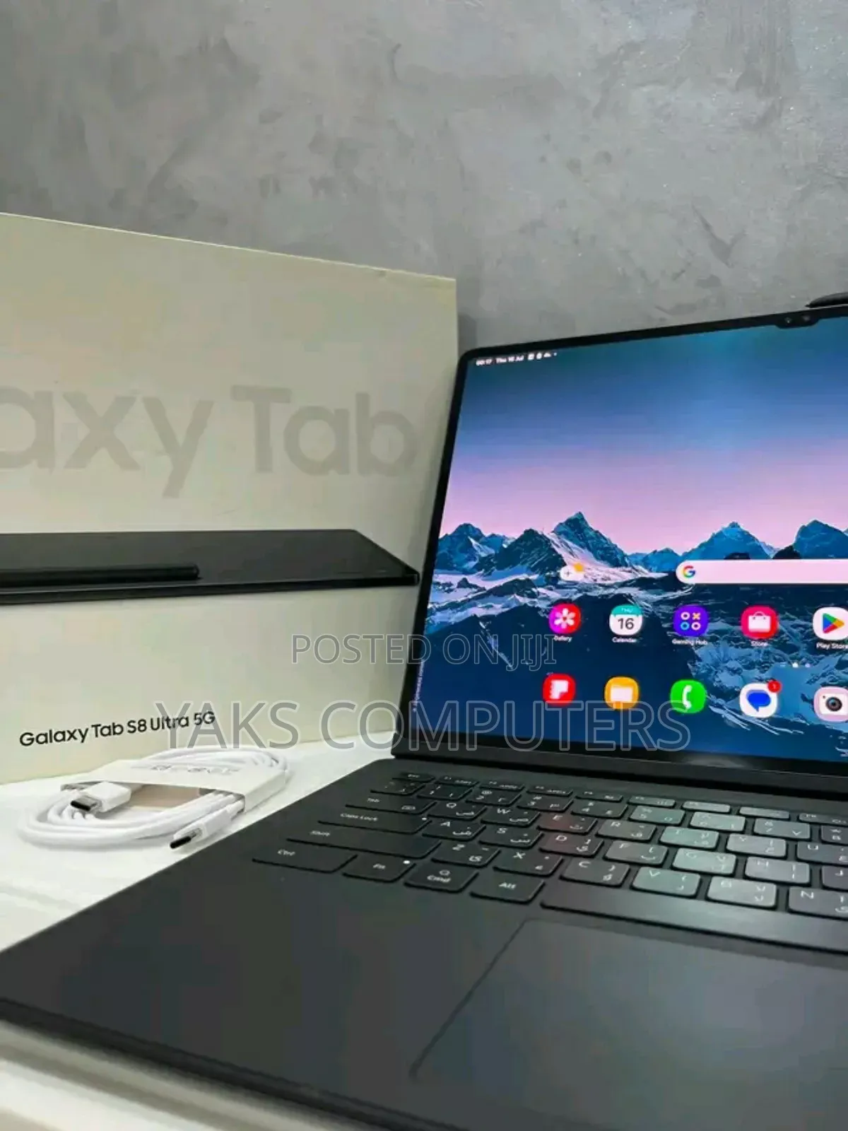 New Samsung Galaxy Tab S8 Ultra 256 GB Black