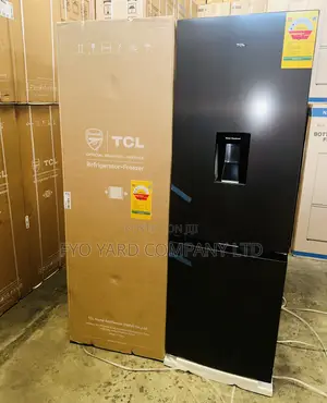 Everyday Cooling TCL 309L Capacity Double Door Fridge Plus Dispenser