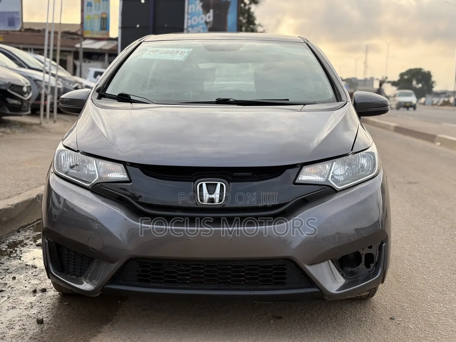 Honda Fit 2015 Gray