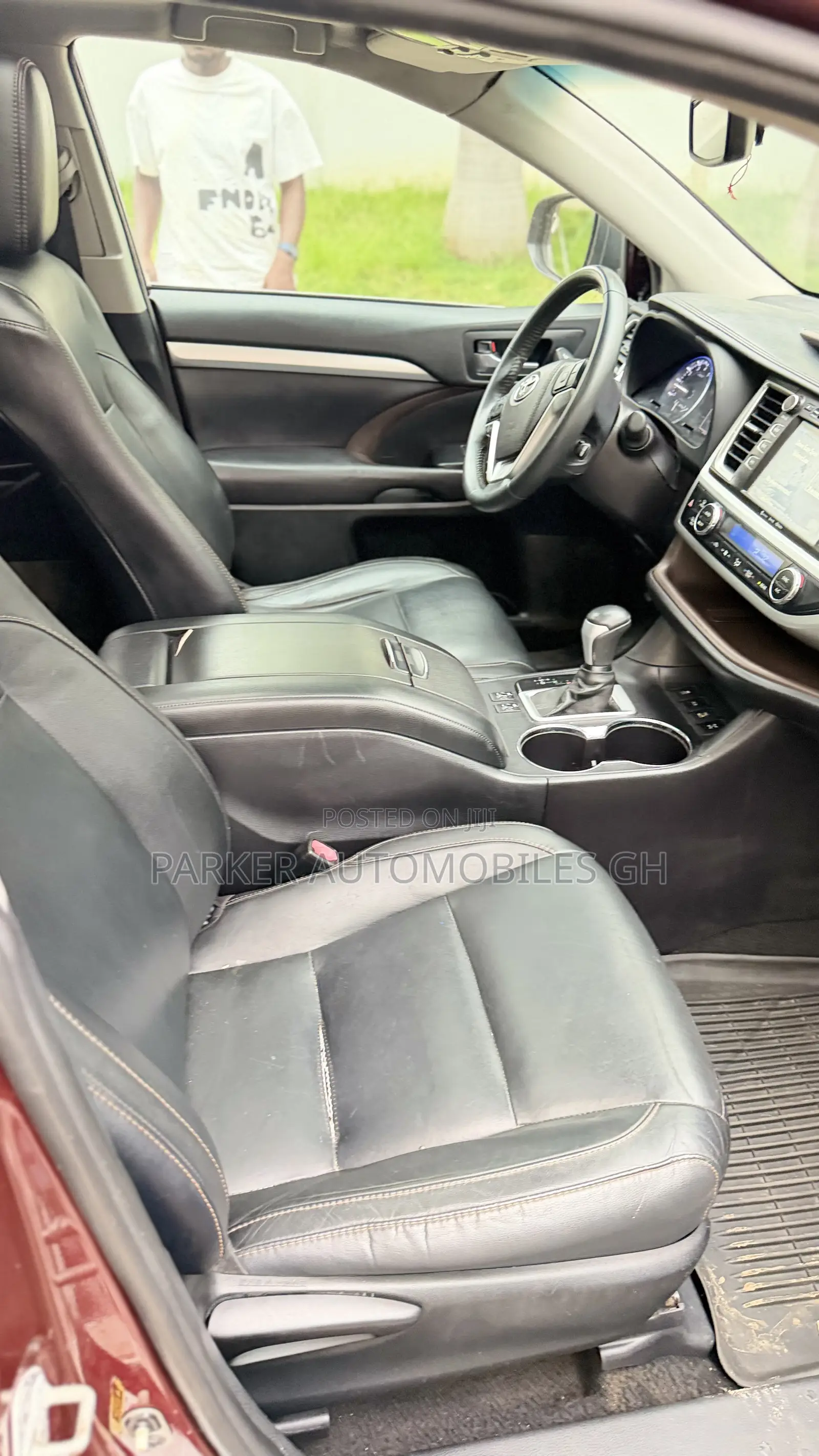 Toyota Highlander Limited 4x2 V6 (3.5L 6cyl 8A) 2017 Red