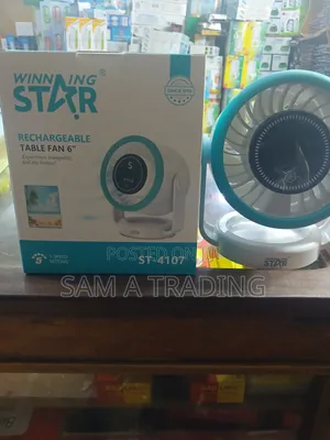 Rechargeable Table Fan