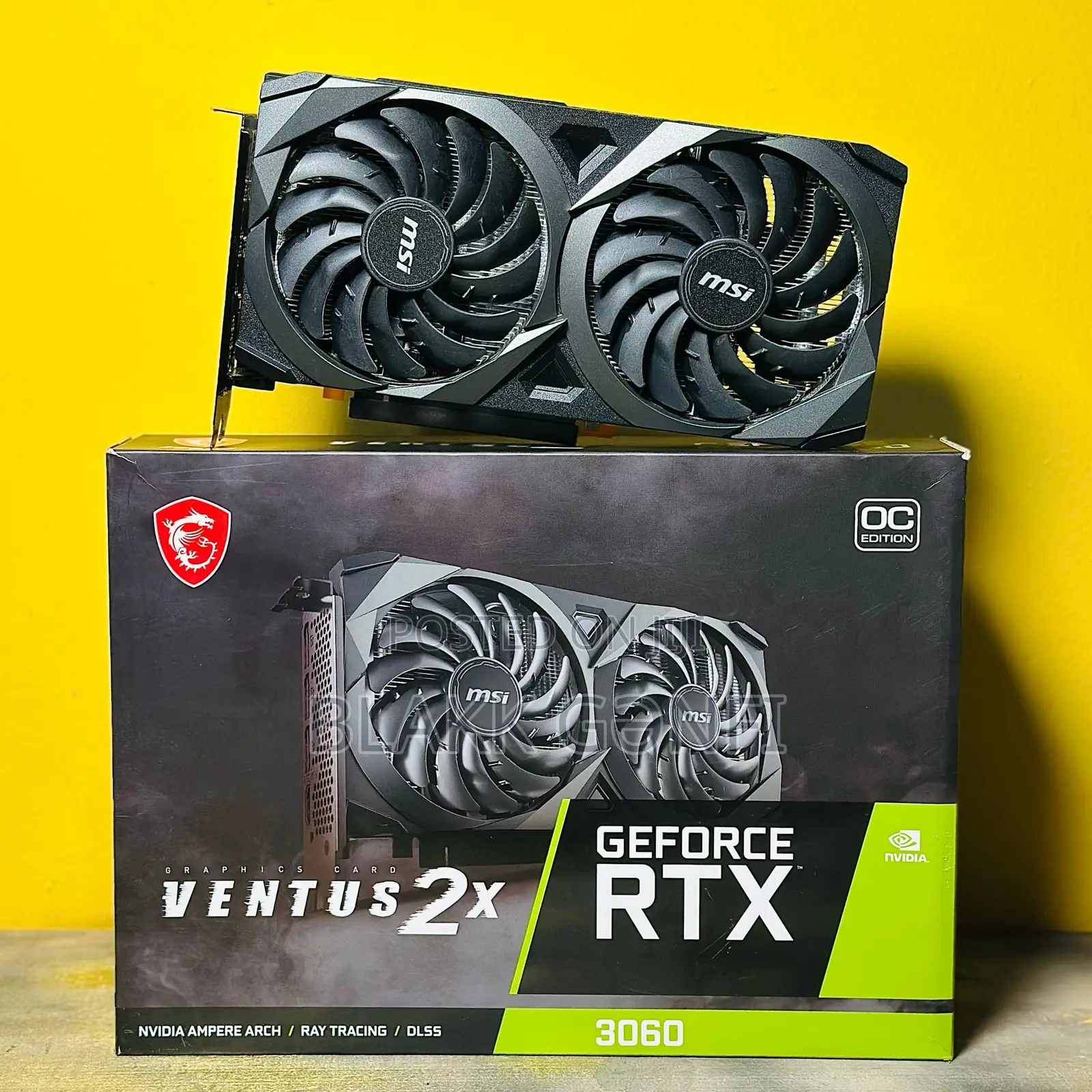 Msi Ventus 2x RTX 3060 12gb Card