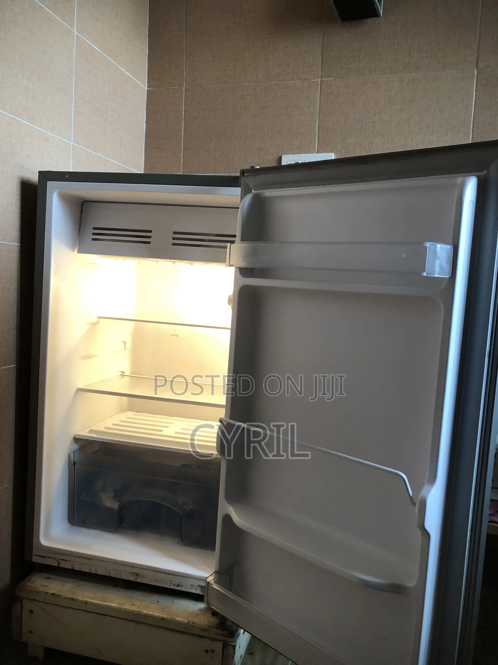 Neon Table-Top Fridge