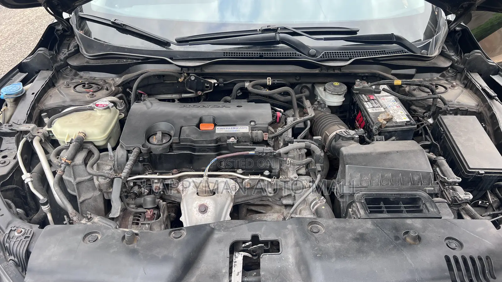 Honda Civic EX 4dr Sedan (1.5L 4cyl) 2016 Black