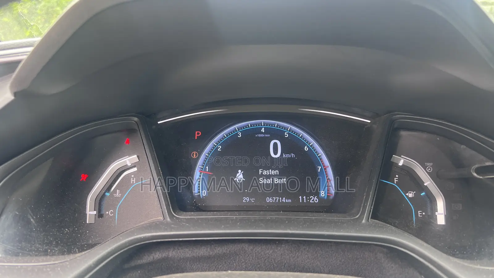 Honda Civic EX 4dr Sedan (1.5L 4cyl) 2016 Black
