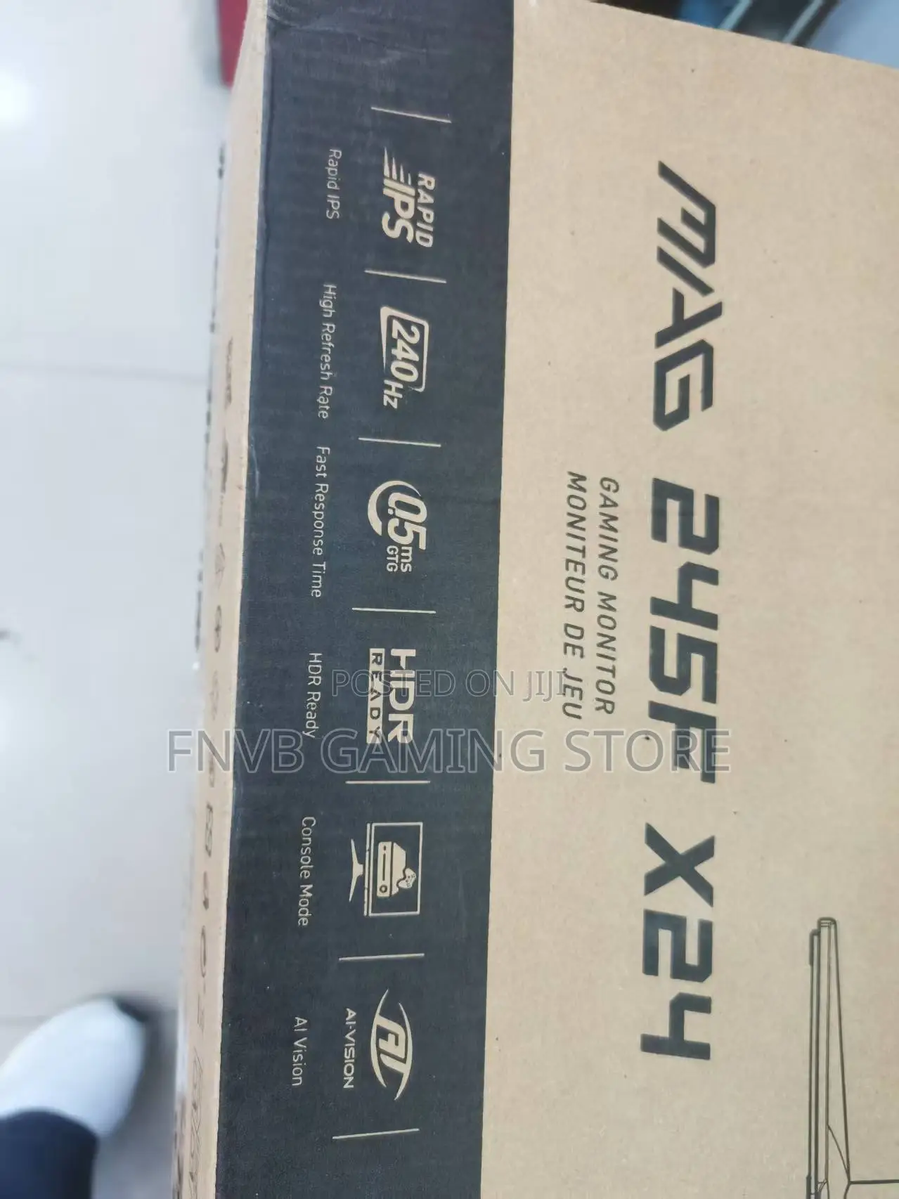 Brand New MSI 24” 240Hz Gaming Monitor (1080p)
