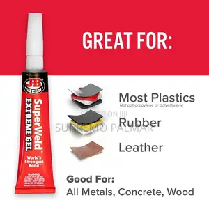 J-B Weld Superweld Extreme, Instant Adhesive Super Glue Gel for Metals