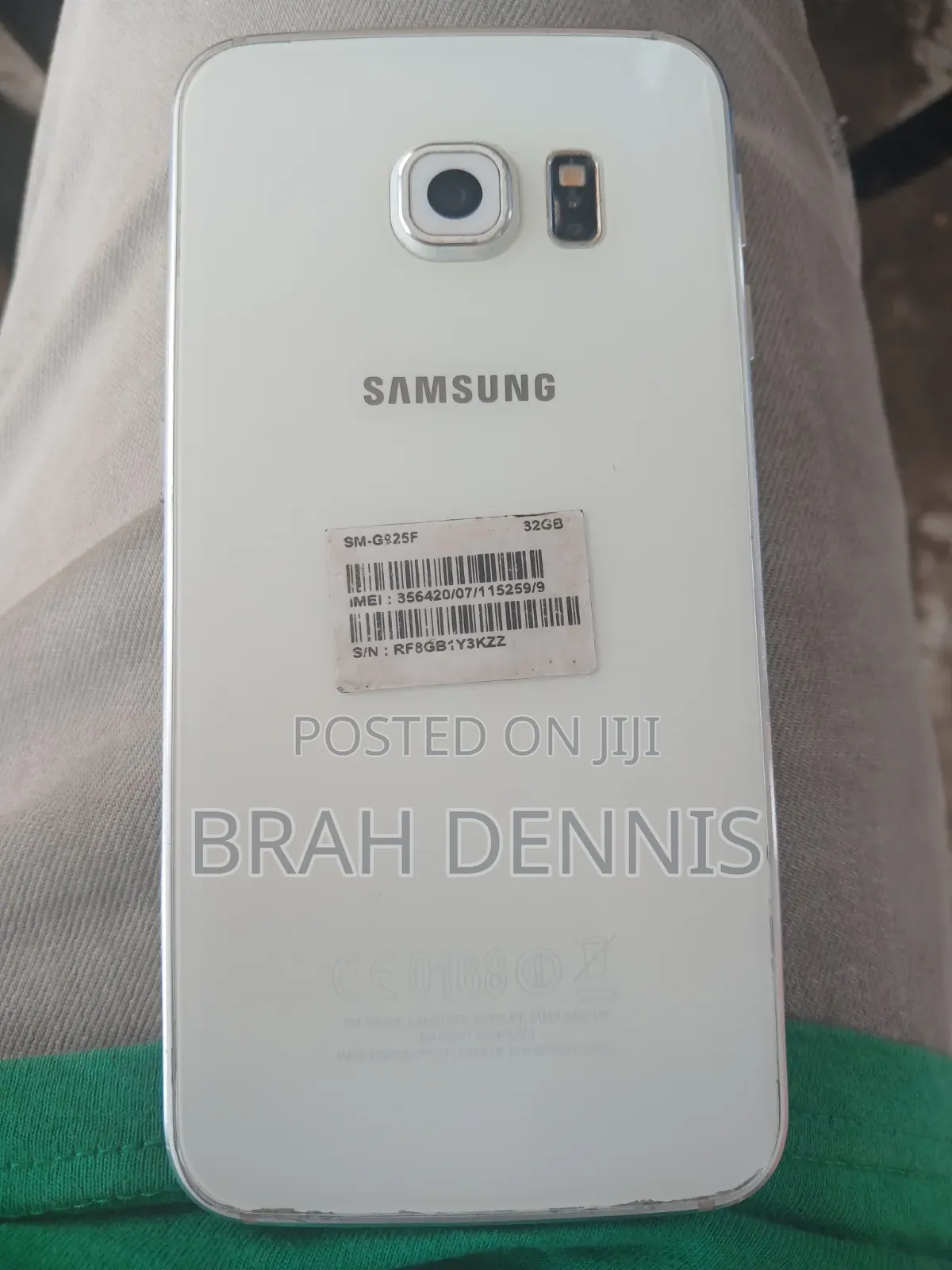 Samsung Galaxy S6 edge 32 GB White