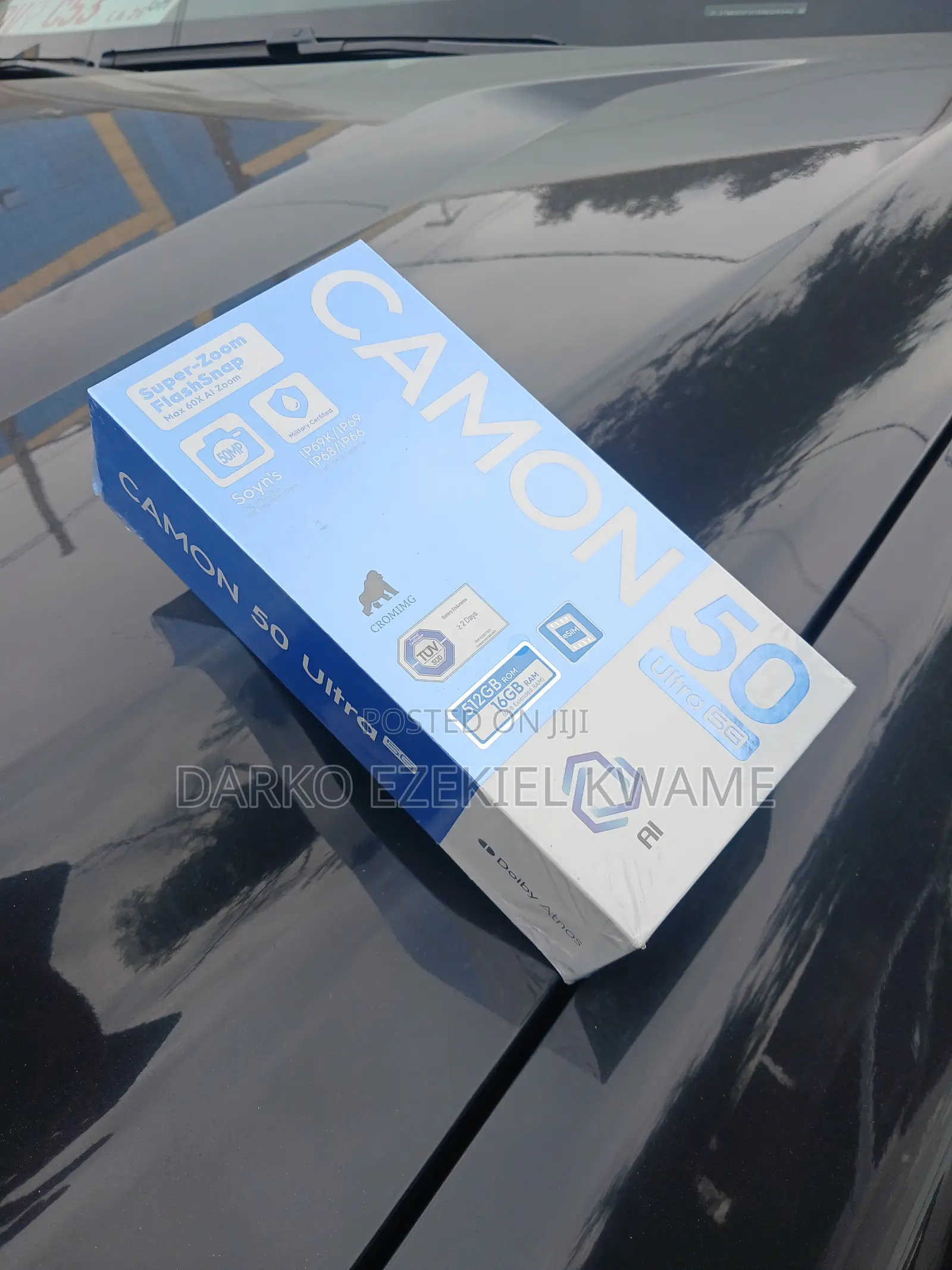 New Tecno Camon 50 Ultra 512 GB Black