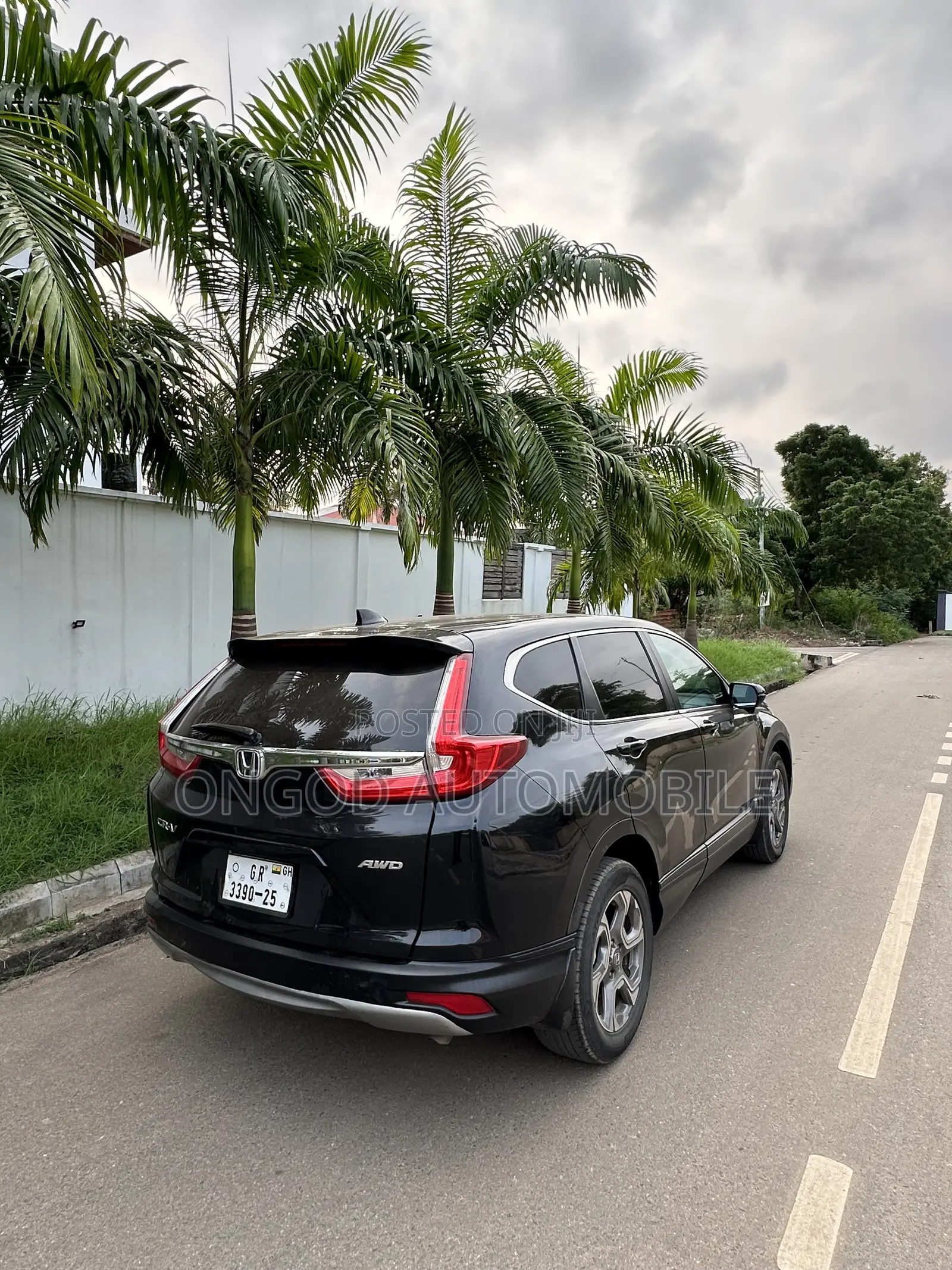 Honda CR-V EX AWD 2019 Black